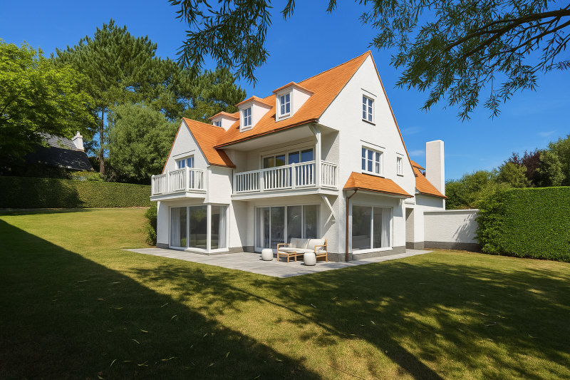 VENTE Villa 5 CH Knokke-Zoute - Terrain à bâtir / Petits sentiers - Emplacement AAA