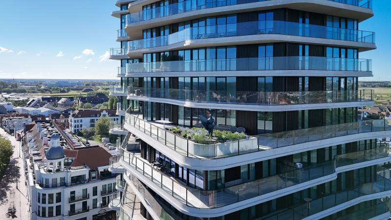 VENTE APPARTEMENT 3 CH Knokke-Heist - THE TOWER / Lake District / terrasse panoramique