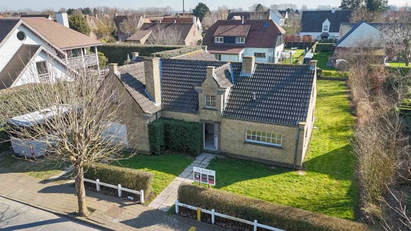 VENTE VILLA 3 CH Knokke-Heist - Villa à rénover ou TERRAIN À BÂTIR