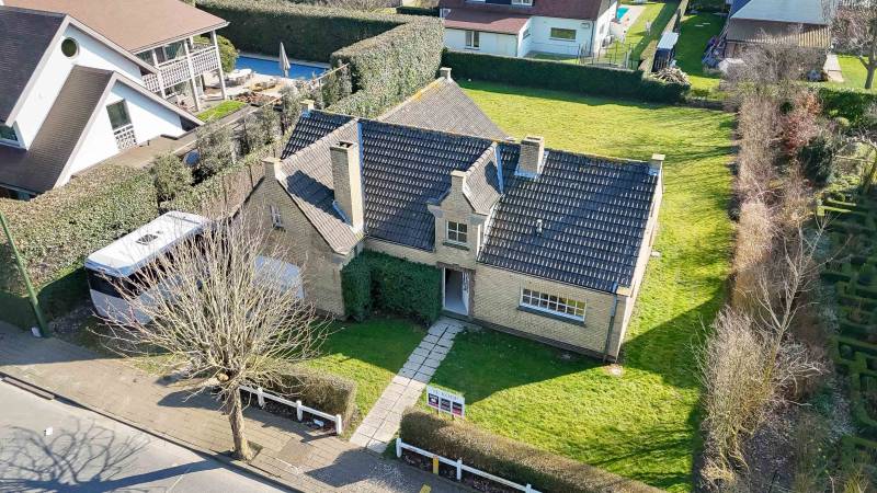 VENTE VILLA 3 CH Knokke-Heist - Villa à rénover ou TERRAIN À BÂTIR