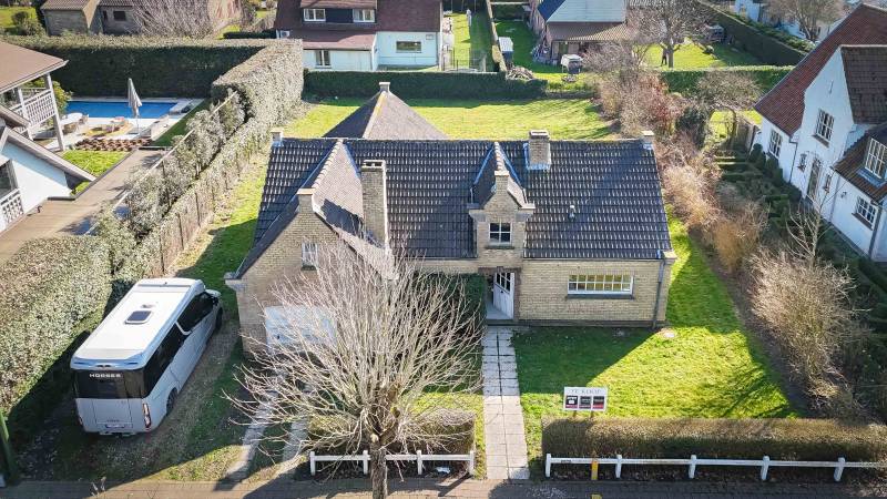 VENTE VILLA 3 CH Knokke-Heist - Villa à rénover ou TERRAIN À BÂTIR