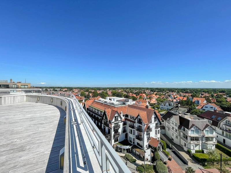 VENTE Appartement 2 CH Knokke-Zoute - PENTHOUSE / terrasse 90m² / panorama unique!