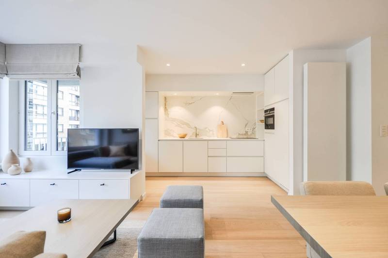 LOCATION Appartement 3 CH Knokke-Heist -Appartement achèvement TOP / mobilier SCAPA