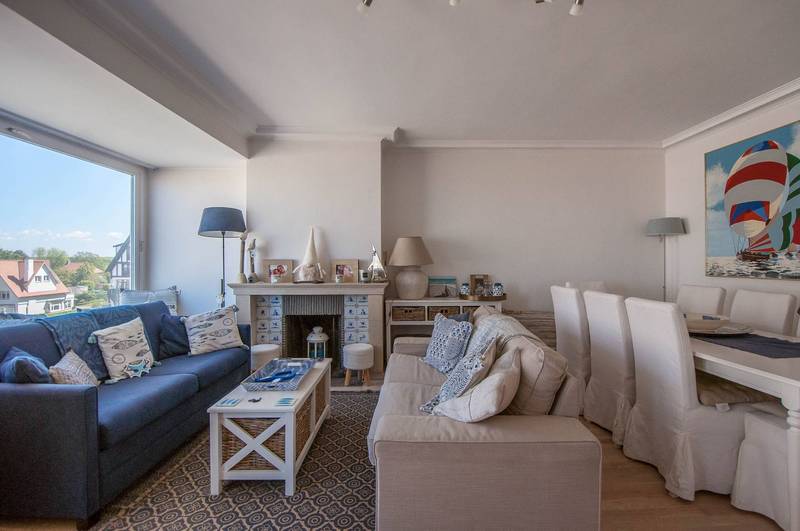 VENTE Appartement 2 CH Knokke-Zoute - la Place Albert / superbe vue mer