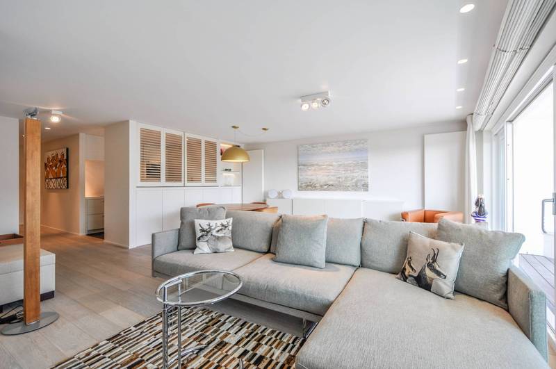 VENTE Appartement 3 CH Knokke-Zoute -SITUATION TOP Place Albert / vue mer unique