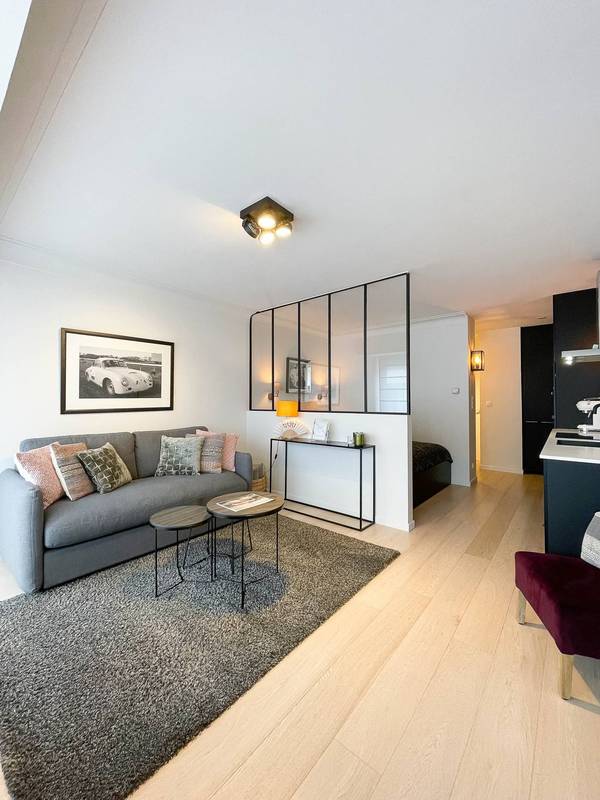 VENTE Appartement Knokke-Zoute - Studio design avec coin à dormir / Kustlaan