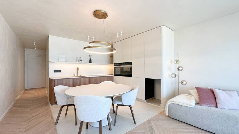 VENTE Appartement 2 CH Knokke-Heist - Vue mer frontale / Place Rubens