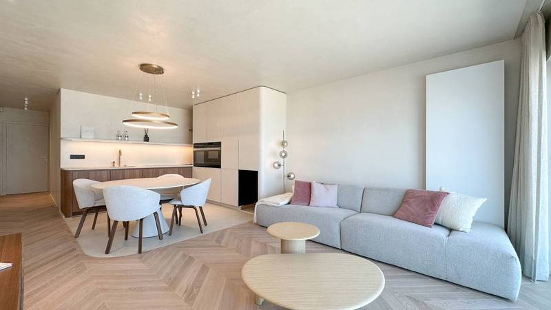 VENTE Appartement 2 CH Knokke-Heist - Vue mer frontale / Place Rubens