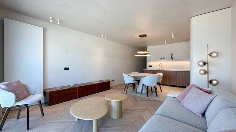 VENTE Appartement 2 CH Knokke-Heist - Vue mer frontale / Place Rubens