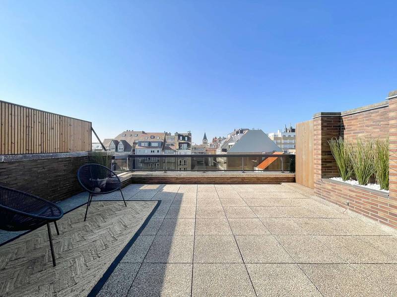 VENTE Appartement 2 CH Knokke-Heist - Penthouse / Yzerpark / 2 superbes terrasses