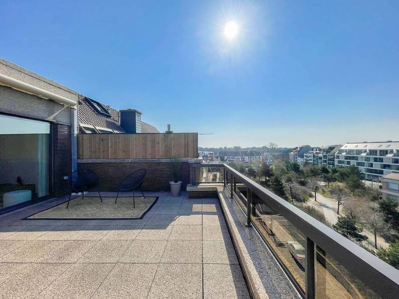 VENTE Appartement 2 CH Knokke-Heist - Penthouse / Yzerpark / 2 superbes terrasses