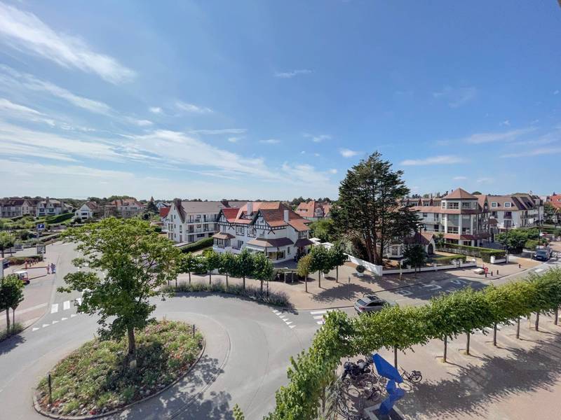 VENTE Appartement 3 CH Knokke-Zoute- Kustlaan / vue dégagée, époustouflante