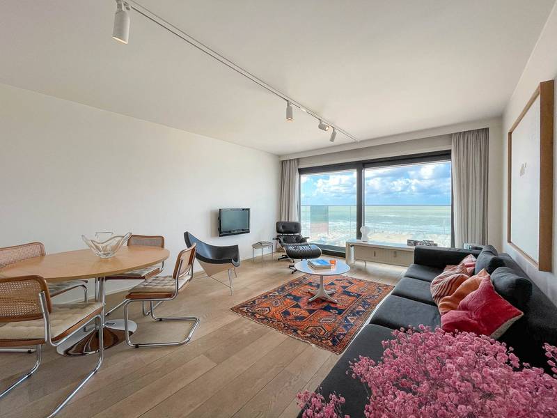 VENTE Appartement 2 CH Knokke-Heist - Vue mer frontale / Place Rubens