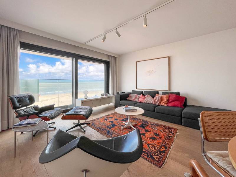 VENTE Appartement 2 CH Knokke-Heist - Vue mer frontale / Place Rubens