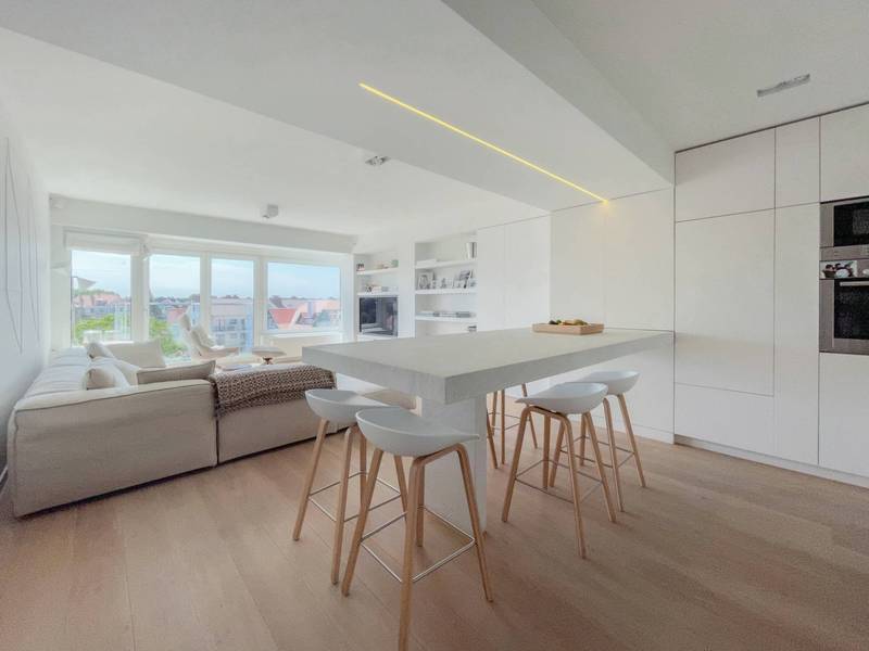 VENTE Appartement 3 CH Knokke-Zoute- Kustlaan / vue dégagée, époustouflante