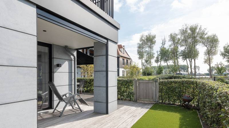 VENTE Appartement 2 CH Knokke-Heist - Duinenwater - Appartement d'angle avec jardin