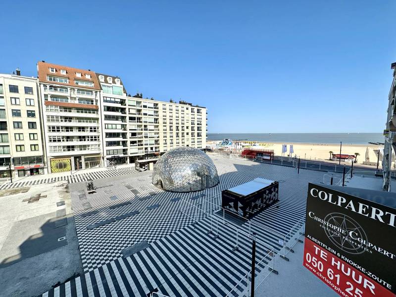 LOCATION Appartement 1 CH Knokke-Zoute - Placce Albert / Vue mer et côté ensoleillé