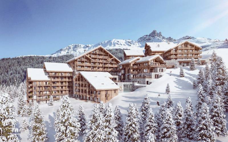 VENTE APPARTEMENT NOUVELLE CONSTRUCTION ski-in ski-out - MERIBEL / Antarès / Les Allues