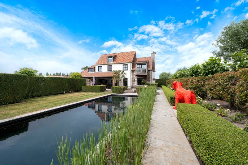 VENTE Villa 4 CH Knokke-Heist - Kalvekeetdijk / Vue sur les Polders