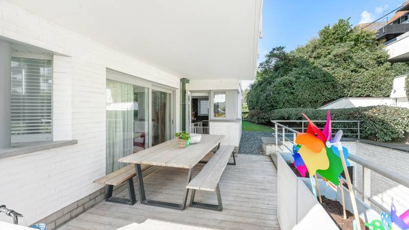 VENTE Appartement 2 CH Knokke-Zoute - Rez-de-jardin / Digue piétonne