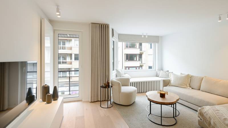 VENTE Appartement 3 CH Knokke-Heist - Avenue Parmentier / vue mer latérale